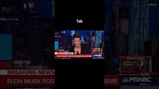 MSNBC Reporter Shocked at Elon Musks Meme LOL funnyvideos funny elonmusk msnbc [upl. by Learsi]