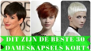 Dit zijn de beste 30 dameskapsels kort [upl. by Hashimoto]