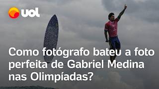 Gabriel Medina voando como fotógrafo capturou a foto perfeita do brasileiro nas Olimpíadas 2024 [upl. by Xymenes]