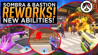 Overwatch 2 Devs Reveal Sombra amp Bastion REWORKS  NEW Abilities [upl. by Herald]