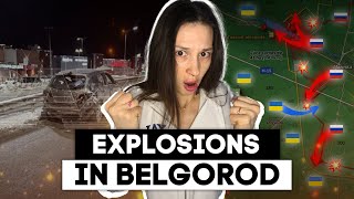 Belgorod Under Fire Analyzing the Response to Yesterdays Attacks  Ukraine war map 9Jan2024 [upl. by Maer]