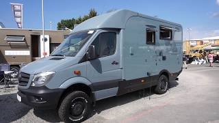 4x4 Mercedes Sprinter motorhome from Woelcke Germany [upl. by Yenohtna]