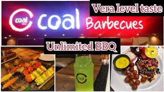 Coal Barbecues Velacheryunlimitedbbqunlimitedveg andnonveg BuffettBBQvelacheryReview in Tamil [upl. by Solahcin]