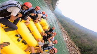 Rishikesh me rafting me kitna kharcha aata h  Most Dangerous Journey In Ganga Ji rafting [upl. by Loutitia964]