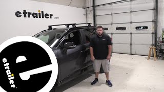 etrailer  Thule WingBar Evo Crossbars Installation  2020 Toyota RAV4 [upl. by Unders]