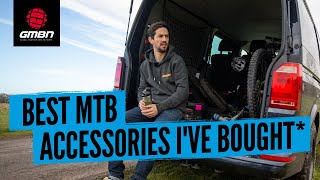 9 Of The Best Mountain Bike Accessories  Neils Favourite MTB Extras [upl. by Yesnikcm]