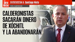 Entrevista ¬ Calderonistas sacarán dinero de Xóchitl y la abandonarán Santiago Nieto [upl. by Ribble365]