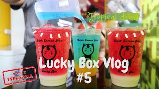 ASMR CAFE VLOG INDONESIALUCKY BOX TANGERANG EPS 5 milkshakepremiumcafevlogindonesiacafevlog [upl. by Nirroc862]