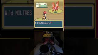 SHINY MOLTRES FULL ODDS LIVE REACTION Pokemon FIRE RED LEAF GREEN SHINY [upl. by Boffa443]