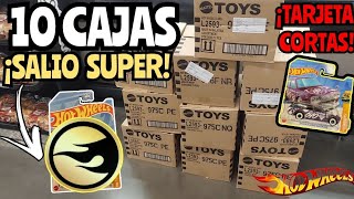 ME DEJARON ABRIR 10 CAJAS DE HOT WHEELS EN LA TIENDA Y SALIO SUPER TH TARJETAS CORTAS [upl. by Eelah]