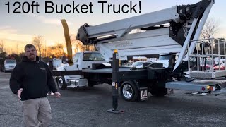 2017 F650 Socage 120DJ 120ft Bucket Truck Platform Lift Diesel NON CDL For Sale  LewisTruckscom [upl. by Gayla]