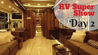 FRVTA Florida RV Supershow 2018 Day 2  Truma Newell Coach Airstream Basecamp amp Luxe Fifthwheels [upl. by Harriot407]