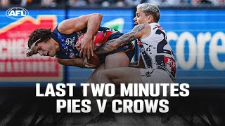 Last Two Minutes Collingwood v Kuwarna  Round 10 2024  AFL [upl. by Addis]