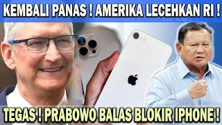 AMERIKA INDONESIA KEMBALI PANAS  AMERIKA LECEHKAN INDONESIA❗️PRABOWO BALIK BALAS BLOKIR IPHONE 😱 [upl. by Menis]