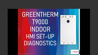 Bosch Greentherm 9000 HMI Controls [upl. by Watkins]