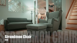 UNBOXING STRANDMON CHAIR ☆ IKEA [upl. by Hulen]