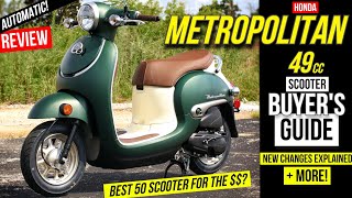 New Honda Metropolitan  Giorno 49cc Scooter Review  Specs  Better than the Ruckus amp NAVi [upl. by Leaffar130]