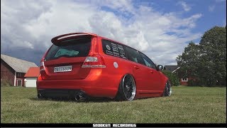 Mattssons Volvo v70 t6 Rwd  Full intervjuv about the car  Custom Framebuilt chassie [upl. by Enneirda]