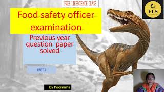 Food safety Officer Exam Previous Year question Paper 2142015 fully solved [upl. by Onitnas]