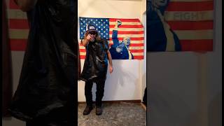 Why am I wearing a garbage bag I’m a TRUMP SUPPORTER🇺🇸🇺🇸 MAGA🇺🇸 maga trumpdance [upl. by Iorio]