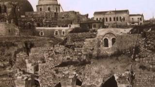 Jerusalem A rare video  Old original photographs of the Holy Land from 1853 and up [upl. by Analle]