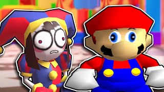 Scrapped Video  If Mario Was In THE AMAZING DIGITAL CIRCUS [upl. by Enelak98]