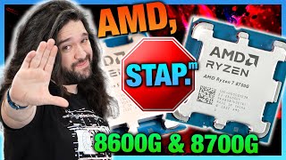 We Found Problems AMD Ryzen 5 8600G amp R7 8700G APU Benchmarks amp Review [upl. by Nema]