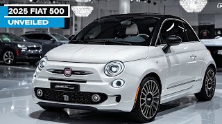 quot2025 FIAT 500 The Perfect Blend of Style Innovation and Charmquot [upl. by Eedebez28]