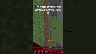 BastiGHG macht einen Block Clutch mit einem Ofen bastighg minecraft [upl. by Llarret543]