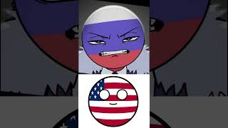 RUSSIA VS USA 💀 countryball [upl. by Otrebla]