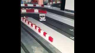 Lancia 037 scalextric curva tres bis lancia lancia037 scalextric slotcarracing autorama wrc [upl. by Bram]