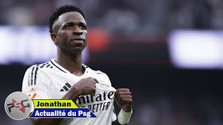 Actu PSG PSG  250 M€ pour Vinicius  Paris tient sa revanche sur le Real Madrid [upl. by Adine]