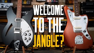 Welcome To The Jangle Guitar Rickenbacker 330 Fender Johnny Marr Jaguar Compressors amp Chorus [upl. by Adnuahsal]