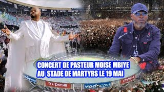 urgent botala ndenge pasteur moise mbiye azo prepare concert ya stade de martyrs ya 19052024 [upl. by Edyth]