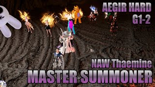 Lost Ark HM Aegir G12 Clear  Master Summoner  NAW Thaemine Server [upl. by Aelhsa]