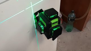 Laser Level Huepar 903CG Unboxing amp Test [upl. by Reggi612]