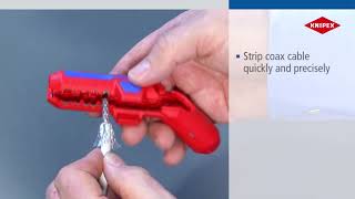 Knipex ErgoStrip Wire Stripping Tool [upl. by Lou]