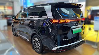 2024 BYD Denza D9 PHEV 7seater MPV 980km range under 63000 review  BYD  China [upl. by Arries]