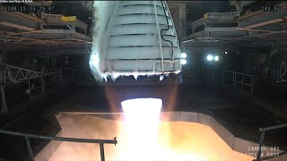 SLS RS25 Engine Test 14 December 2022 [upl. by Anne]