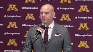 Gophers PJ Fleck talks 2024 class on Signing Day [upl. by Orazio]