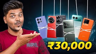 ⚡Top 5 Best Smartphones📱 Under ₹30000 🔥AUGUST 2024 TamilTech [upl. by Finlay]