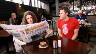 Adam Hills IGST  Weird Al Yankovic one  Episode 6 830pm Wednesdays ABC1 [upl. by Nauqe]