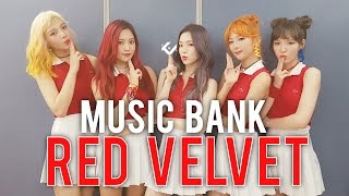 RED VELVET  MUSIC BANK live stage reaction Russian Roulette [upl. by Marv741]