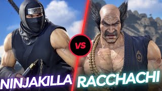 Tekken 8  NinjaKilla Law VS Racchachi Heihachi Player Match [upl. by Glaser]