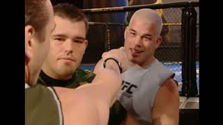 Tito Ortiz vs Ken Shamrock Fight Classic TUF 3 HD Clip [upl. by Haelahk]