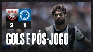 GOLS  PÓSJOGO  Corinthians 2 x 1 Cruzeiro  Brasileirão 2024 [upl. by Iem]