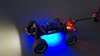 Traxxas XMaxx pulling my 3 kids around the block 270 lbs 1935 mod 15 gears [upl. by Sul]