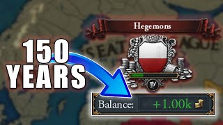 I Turned an OPM into EU4 12k Income ECONOMIC HEGEMON in just 150 years [upl. by Eadrahc]