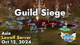 Guild Siege Lawolf Server October 12 2024  Flyff Universe [upl. by Nellahs855]