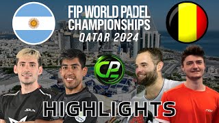 STUPA amp CHINGOTTO VS DELOYER amp MONTOISY  GROUPS  FIP WORLD PADEL CHAMPIONSHIPS 2024  HIGHLIGHTS [upl. by Akemaj]